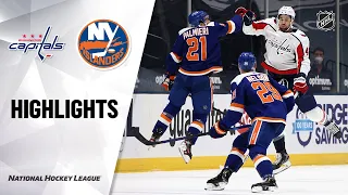 Capitals @ Islanders 4/24/21 | NHL Highlights