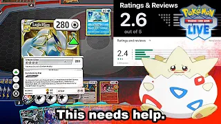 Pokémon TCG LIVE is the worst digital TCG on the market, and here's everything wrong with it.