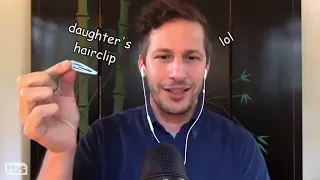 Andy Samberg being a dad for (almost) 3 minutes