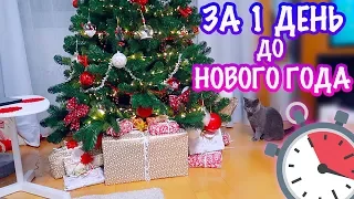 VLOG: СУМАСШЕДШАЯ ЗАКУПКА ПОДАРКОВ! 30.12.17