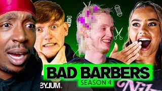 Reaction To Angry Ginge doesn't rate Yung Filly's music?! | Bad Barbers S4 EP2 @Footasylumofficial