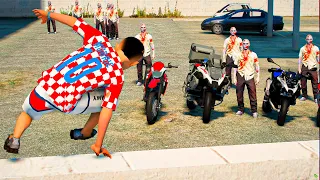 GTA V: MODS | COLECIONANDO SUPER MOTOS EM UM ATAQUE ZOMBIE🔥