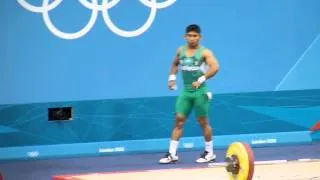 London 2012 Olympics. Weightlifting