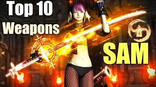 10 Most Epic Samurai Weapons - And How To Get Them in FFXIV