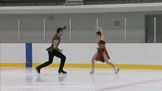 Laurence Fournier Beaudry & Nikolaj Sørensen - 2021 Skate Canada Challenge FD