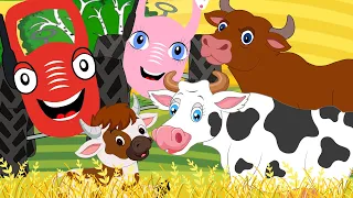 Животные – Песенка Мультик Как Акуленок - Трактор на ферме - ТракТЫРишкА - Песенки для детей
