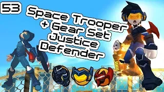 Indonesia Lost Saga - Space Trooper + Gear Set Justice Defender