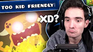 I LISTENED TO THE CHAT AND PLAYED THIS... (Geometry Dash)