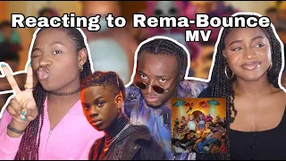 Rema ''Bounce'' Music Video Reaction