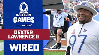 Dexter Lawrence at Pro Bowl Games: "I want to have some fun" 😂 | New York Giants