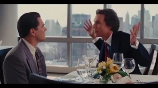 Wolf of Wall Street Lunch Scene on How to Stay Focused