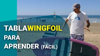 ¿Qué Tabla de WingFoil uso para aprender? (fácil) - Analizamos la Sky Wing 6.3 [FANATIC]