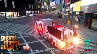 GTA IV - FDLC - The tenth day with the fire department! i7 5820K GTX 980