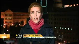 Ward on Syria: Journalists are "a target"