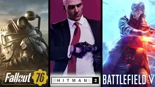 PREMIERY GIER - Listopad 2018 (Fallout 76, Battlefield V, Hitman 2...)