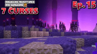 RAD2 💀 7 CURSES - Ep.15 - Defeating the Ender Dragon + Upgrading Gear