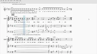 Miserere Mei Deus - SOPRANO Practice