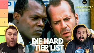 🔴 Die Hard Movies Tier List 5 Movies Ranked Worst to Best [LIVE] | Undisputed Nerds Podcast