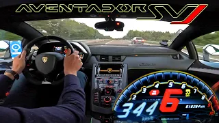 Lamborghini Aventador SVJ *344KMH / 215MPH* on AUTOBAHN [NO SPEED LIMIT]