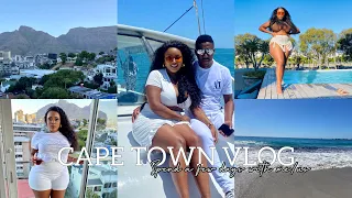 Travel Vlog: Cape Town with my Boyfriend 🥰 | Boat Cruise | Luxury shopping | SOUTH AFRICAN YOUTUBER