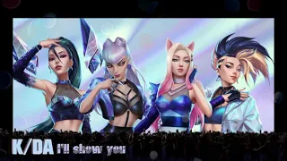 K/DA I'll show you || imagine you are at the concert [concert audio + fan chants]
