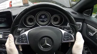 How to reset service indicator light on a Mercedes CLS (W218)