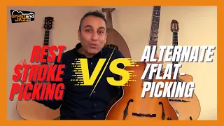 Rest-Stroke (Gypsy) Picking VS Alternate and Flat-Picking