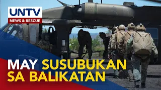 Bagong military devices, susubukan sa Balikatan drills; Maritime tactics, isinasagawa sa Palawan