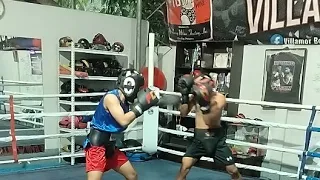Villamor Boxing Gym  is live! Sparring Day
