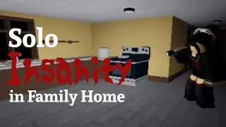 Solo Insanity Mode in Family Home | Roblox Specter Mobile