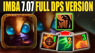 +590 DPS Sticky Napalm With Ember Spirit Skill [Flame Guard+Firefly] Ability Draft Dota 2