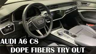 Audi A6 C8 S-Line Dirty Interior Cleaning || Dope Fibers TRY OUT || Interior Car Detailing || 4K