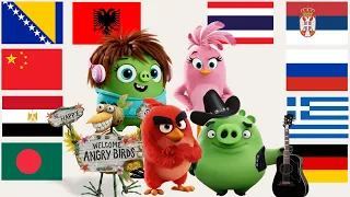 Angry Birds (Movie) in different languages meme