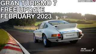 Gran Turismo 7 - February 2023 Free Update (Update 1.29) Trailer & Screenshots