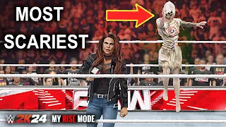 Scariest Hidden Cutscenes In MyRISE Mode! (WWE 2K19 To WWE 2K24)