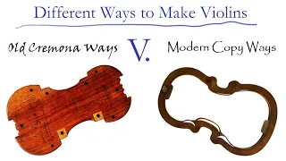 Different Ways To Make a Violin - Cremona Revival Video 2