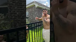 Mom catches son and dad sneaking into neighbors back yard #shorts