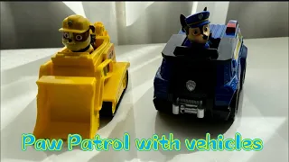 Paw Patrol with vehicles 🚗 Rescue