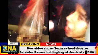 🔴WATCH !!! New video shows Texas school shooter Salvador Ramos holding bag of dead cats || DNA ||