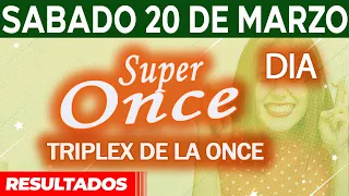 Resultados Super Once Dia del Sábado 20 de Marzo del 2021