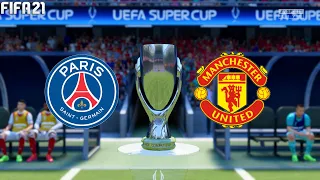 FIFA 21 | PSG vs Manchester United - Super Cup - Full Gameplay