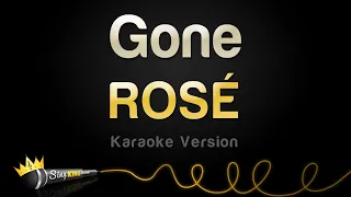 ROSÉ - Gone (Karaoke Version)