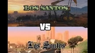 Los Santos: GTA San Andreas VS GTA V