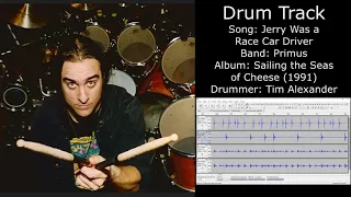 Jerry Was a Race Car Driver (Primus) • Drum Track