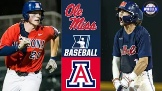 Ole Miss vs Arizona Highlights | Regionals Opening Round | 2022 College Baseball Highlights