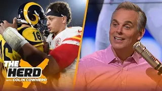 Colin Cowherd reacts to the Chiefs vs. Rams MNF thriller | NFL | THE HERD