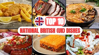 Top 10 Most Delicious and Trending UK Foods | National Dishes UK | British Street Food