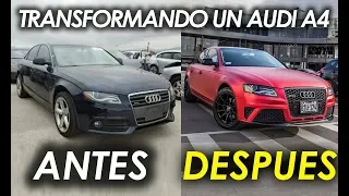 TRANSFORMANDO UN AUDI A4 - MAPISA CUSTOMS - Episodio Num. 1