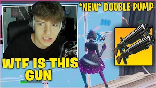 CLIX FREAKS OUT After Trying NEW DOUBLE PUMP SHOTGUN (Season 3)