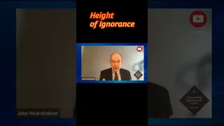 Height of Ignorance leading to War, John Mearsheimer #shorts